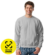 картинка Толстовка серый пепельный хлопок (свитшот)